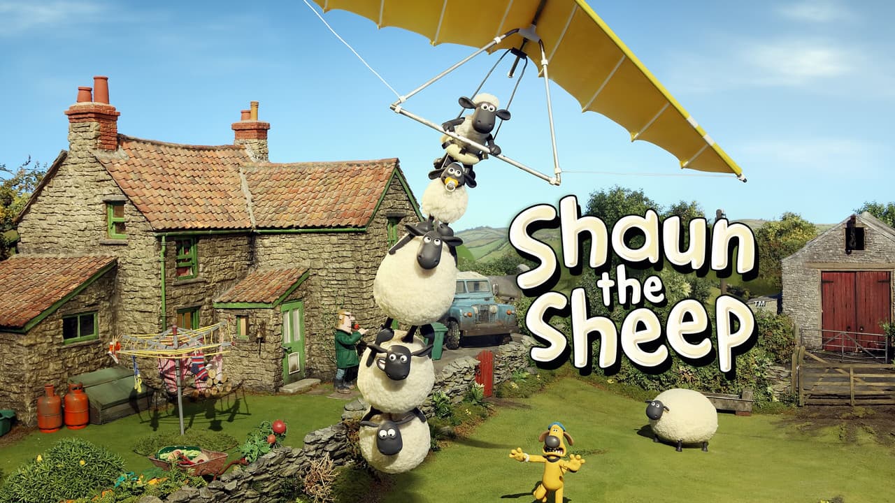 Shaun the Sheep — backdrops with title 1