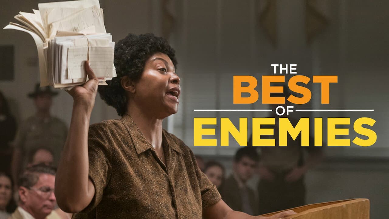 The Best of Enemies — backdrops with title 8
