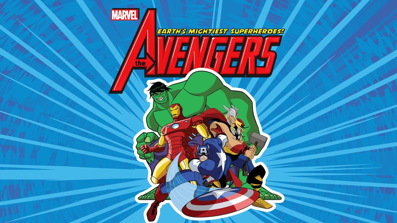 The Avengers: Earth's Mightiest Heroes — backdrops with title 4