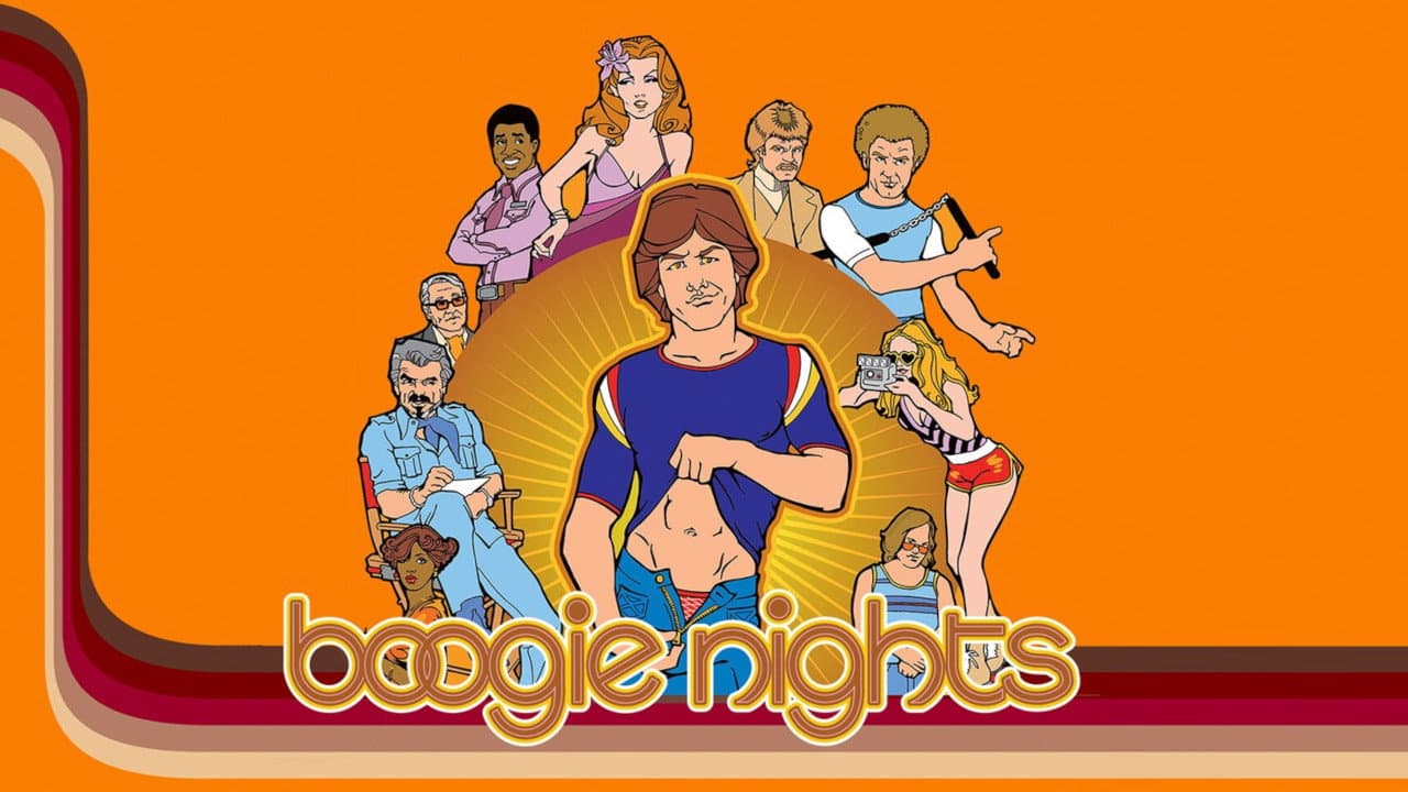 Boogie Nights — backdrops with title 2