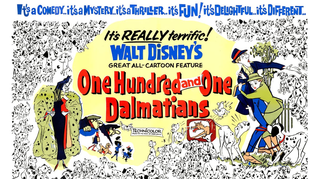 One Hundred and One Dalmatians — backdrops with title 7
