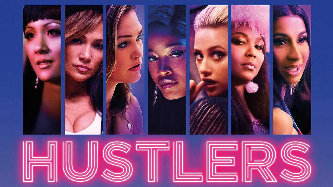 Hustlers — backdrops with title 2