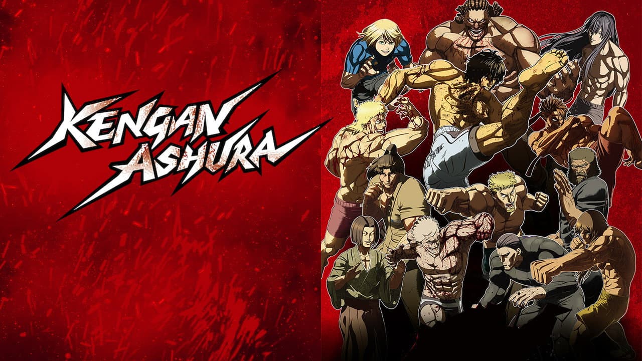 KENGAN ASHURA — backdrops with title 1