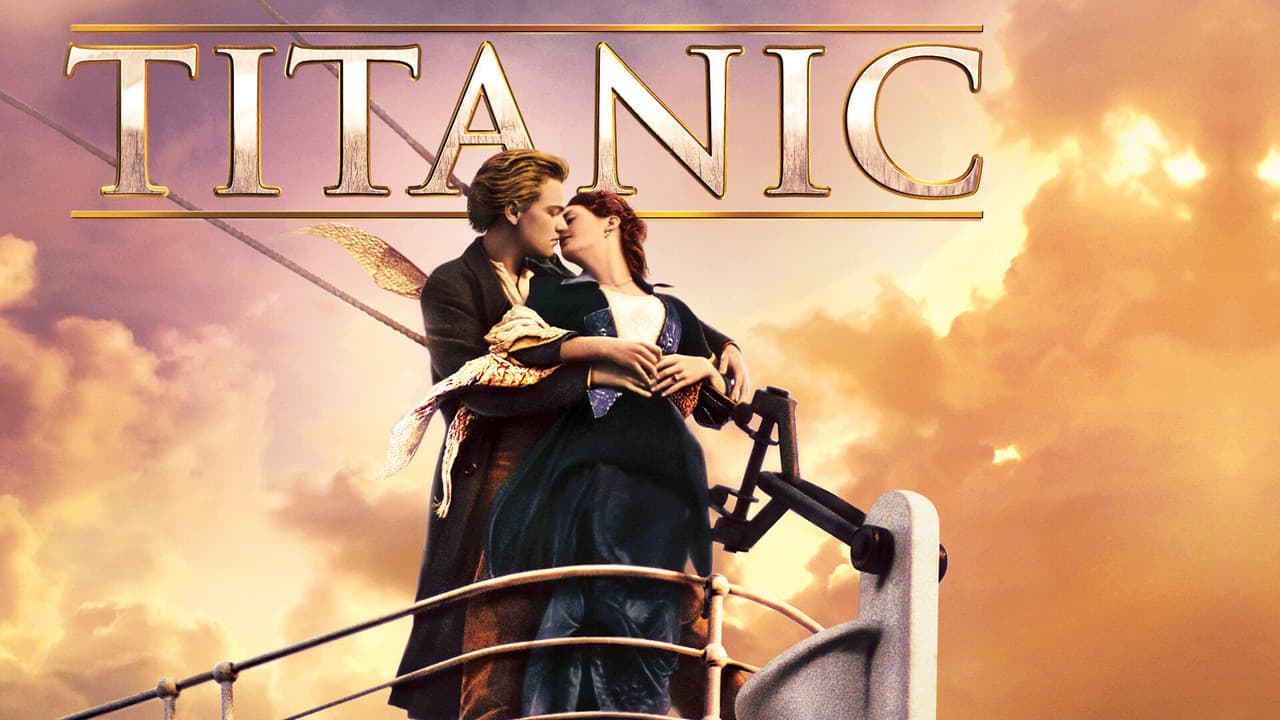 Titanic — backdrops with title 1