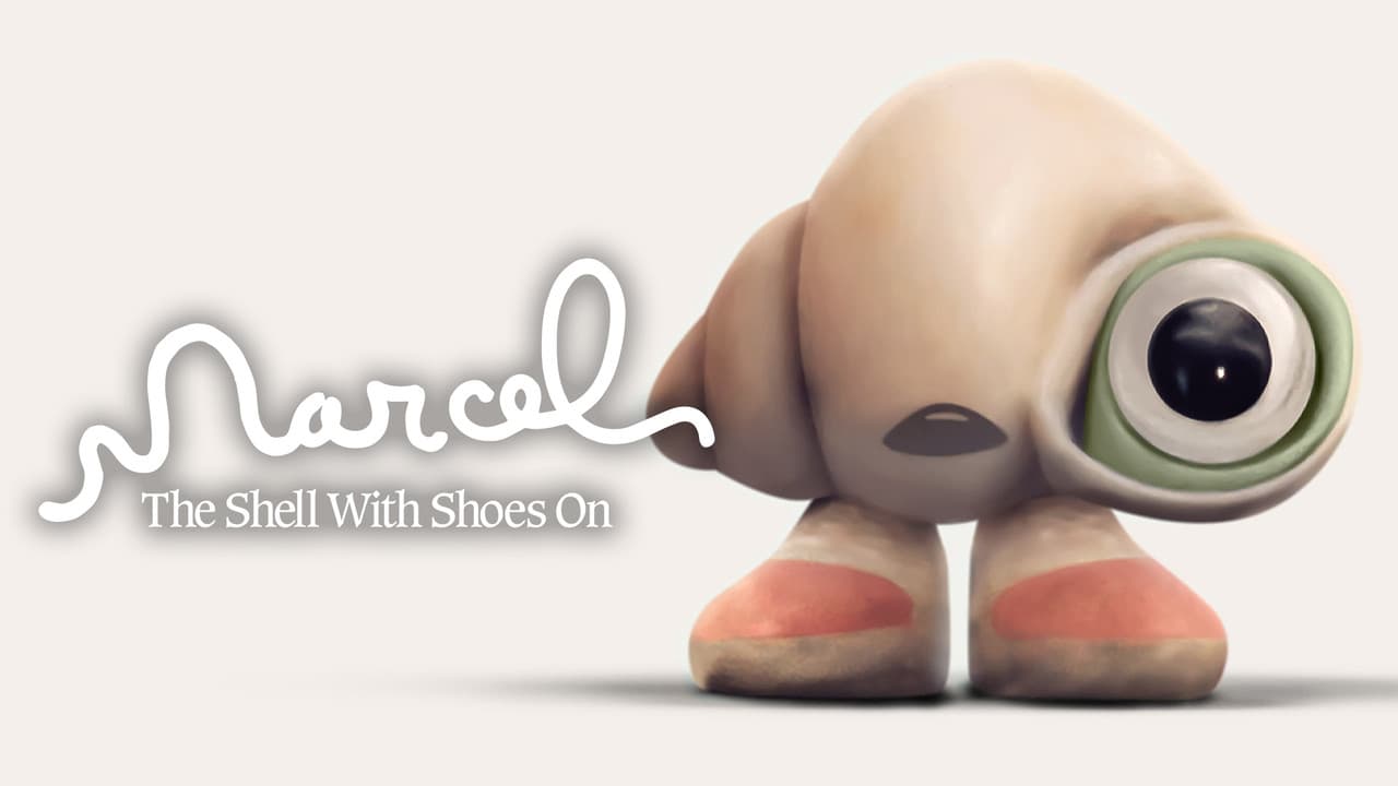 Marcel the Shell with Shoes On — backdrops with title 3