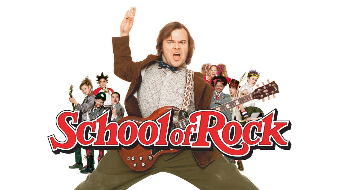 The School of Rock — backdrops with title 6