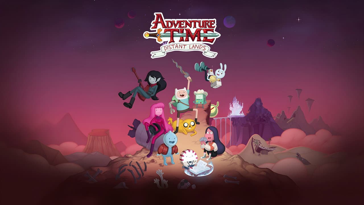 Adventure Time: Distant Lands — backdrops with title 6