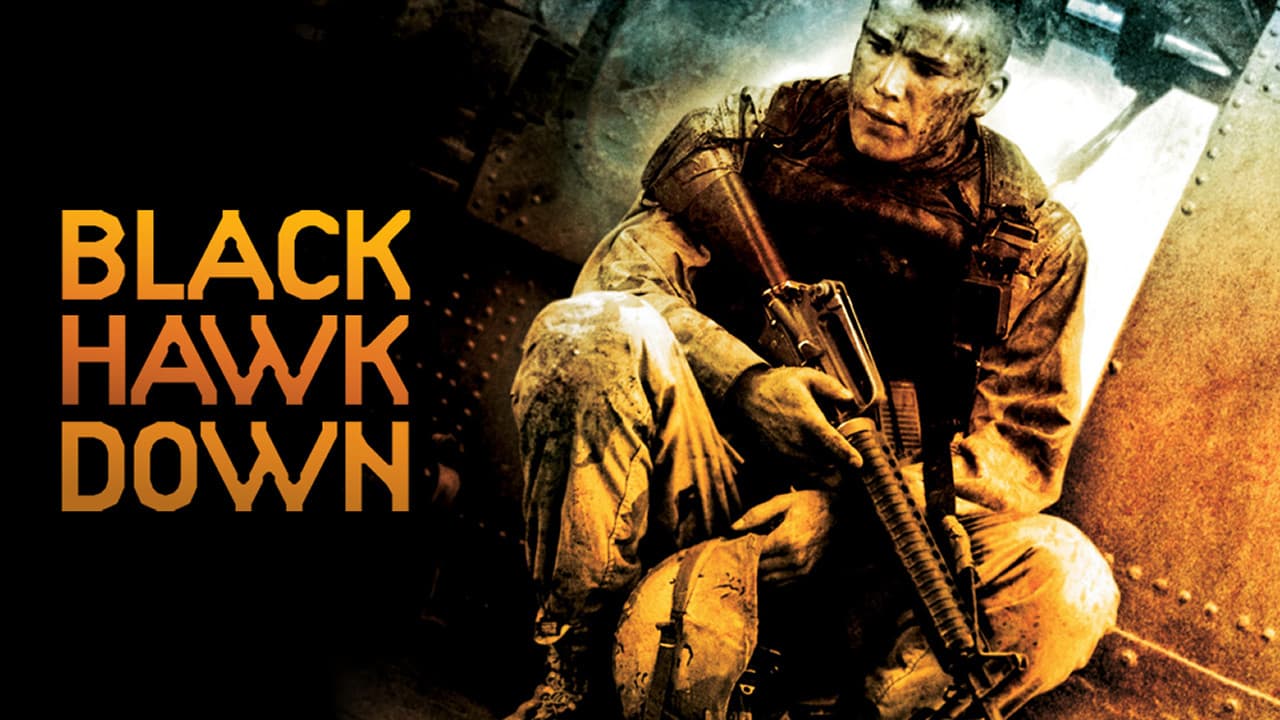 Black Hawk Down — backdrops with title 4