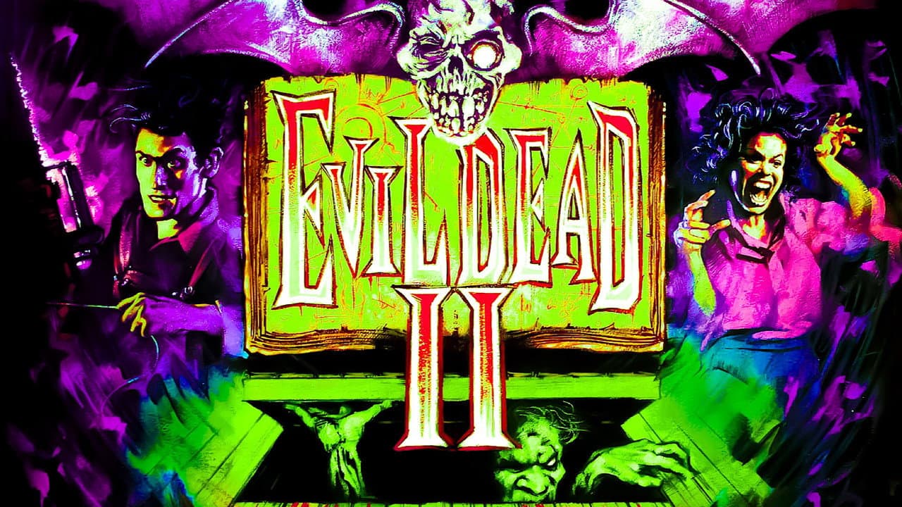 Evil Dead II — backdrops with title 4