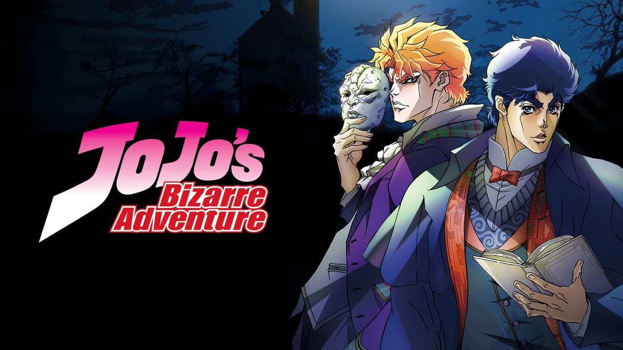 JoJo's Bizarre Adventure — backdrops with title 5