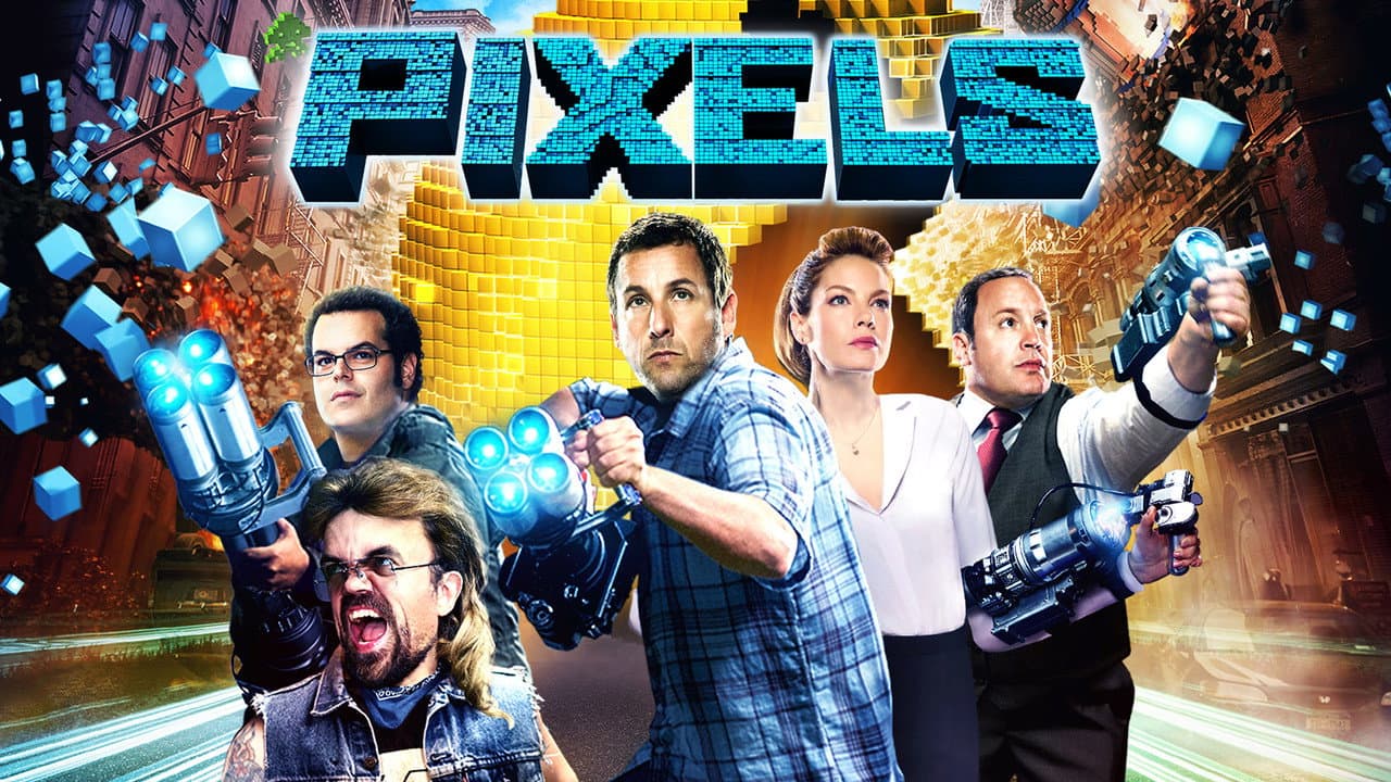 Pixels — backdrops with title 4