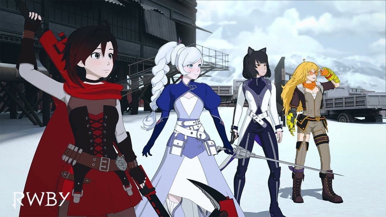 RWBY — backdrops with title 1