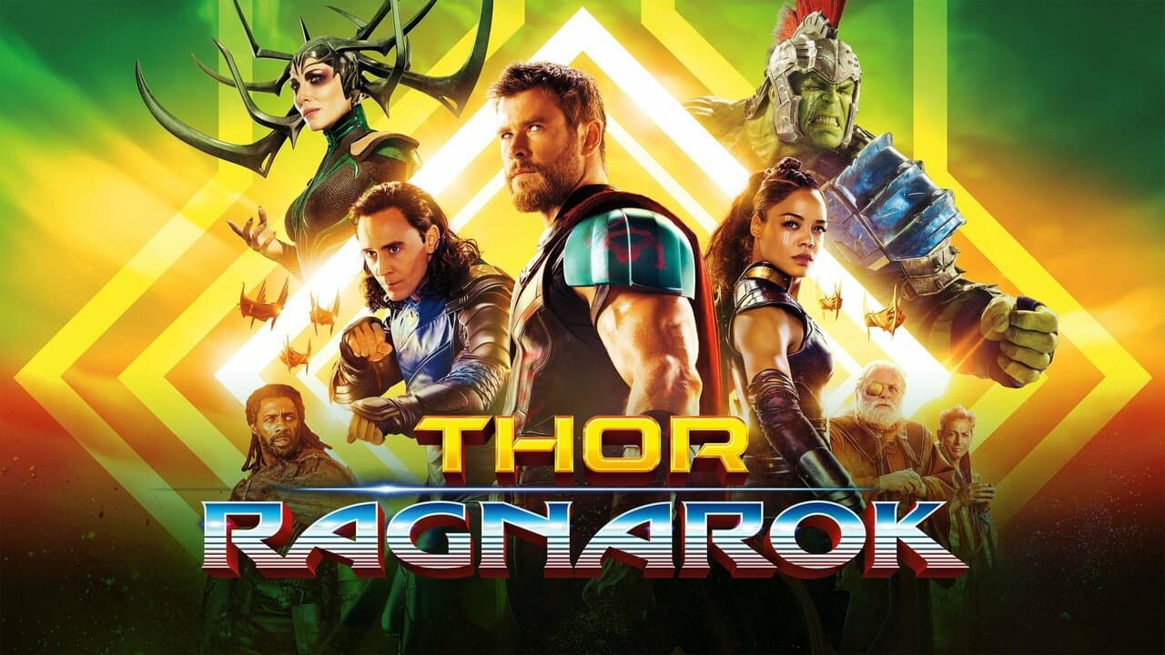 Thor: Ragnarok — backdrops with title 6