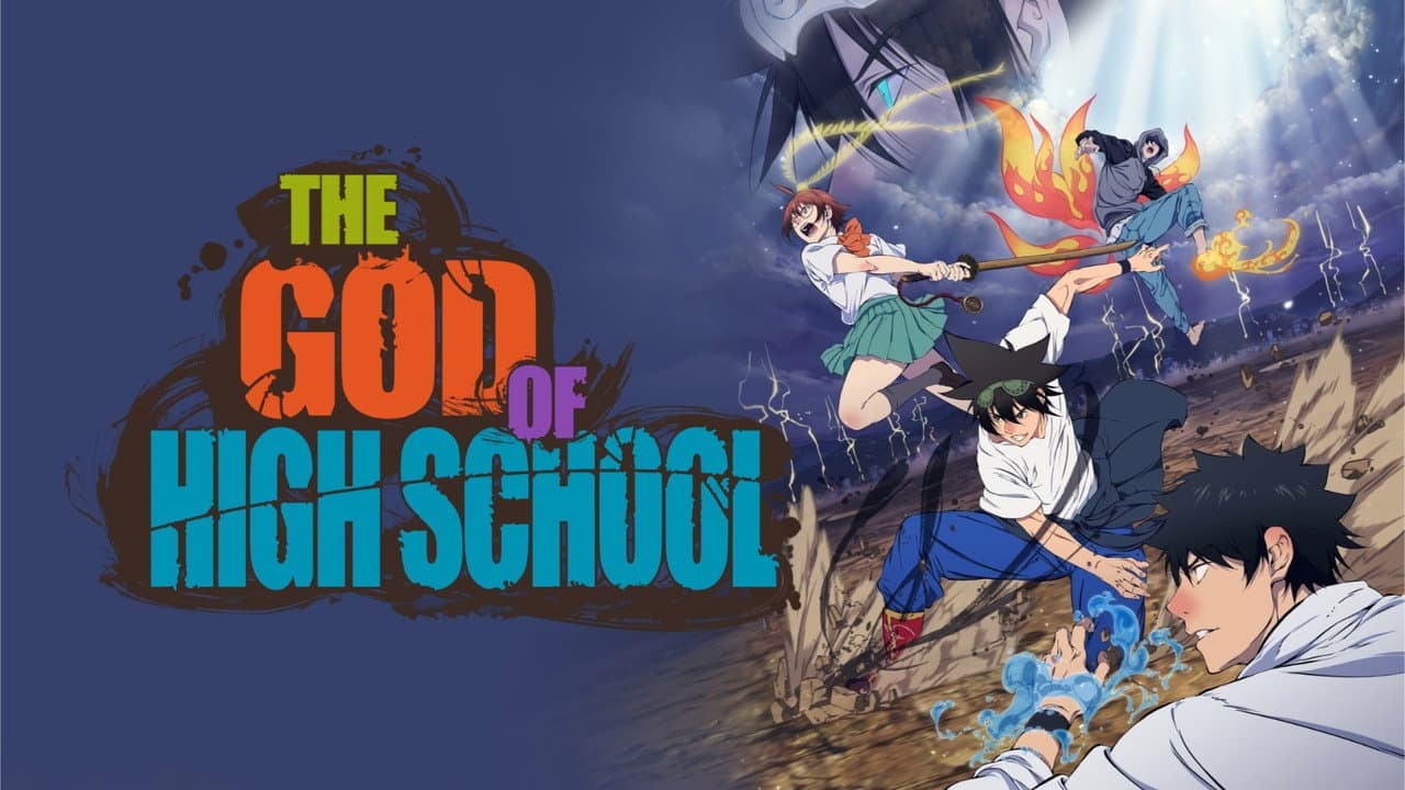 The God of High School — backdrops with title 3
