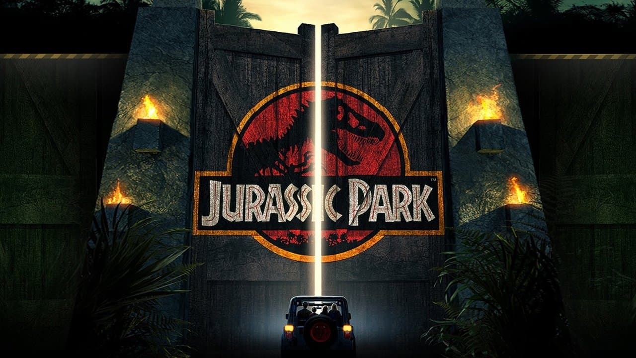 Jurassic Park — backdrops with title 1