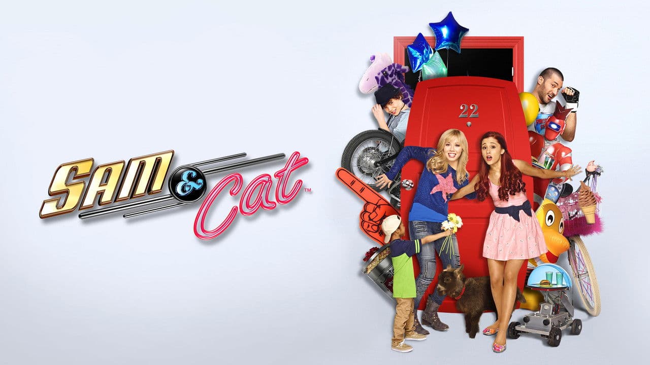 Sam & Cat — backdrops with title 1