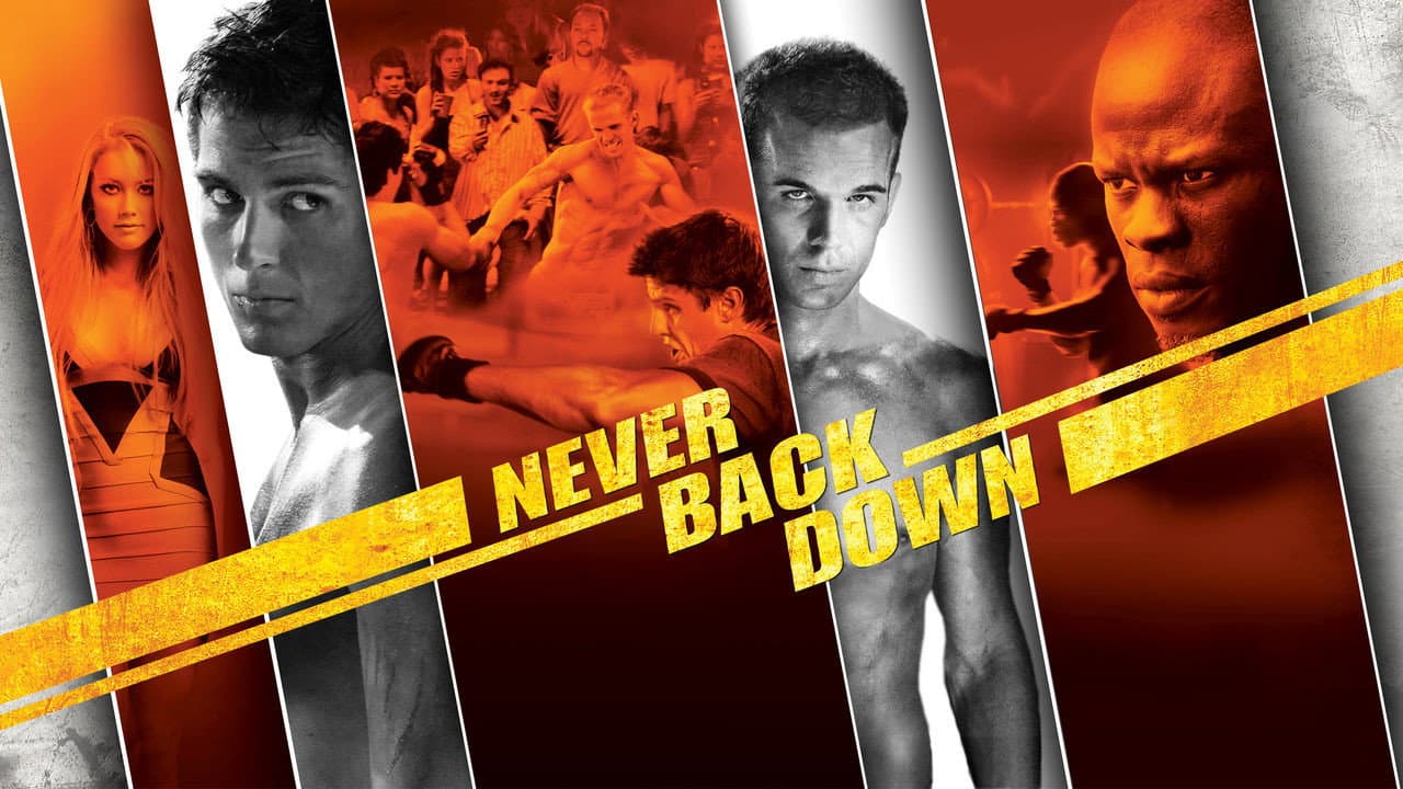Never Back Down — backdrops with title 4