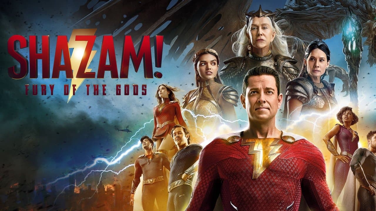 Shazam! Fury of the Gods — backdrops with title 1