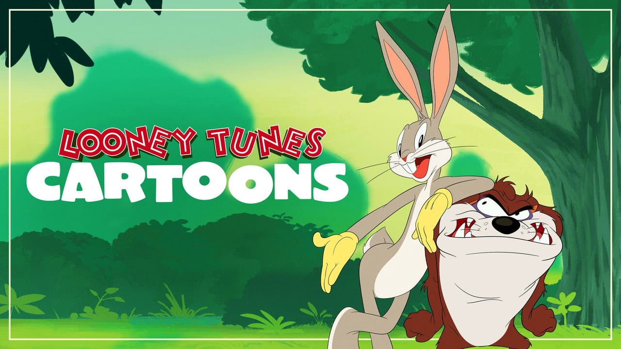 Looney Tunes Cartoons — backdrops with title 7