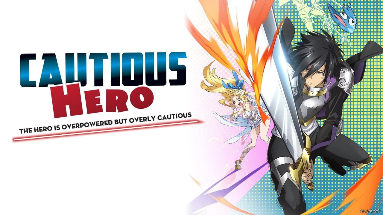 Cautious Hero: The Hero Is Overpowered but Overly Cautious — backdrops with title 1