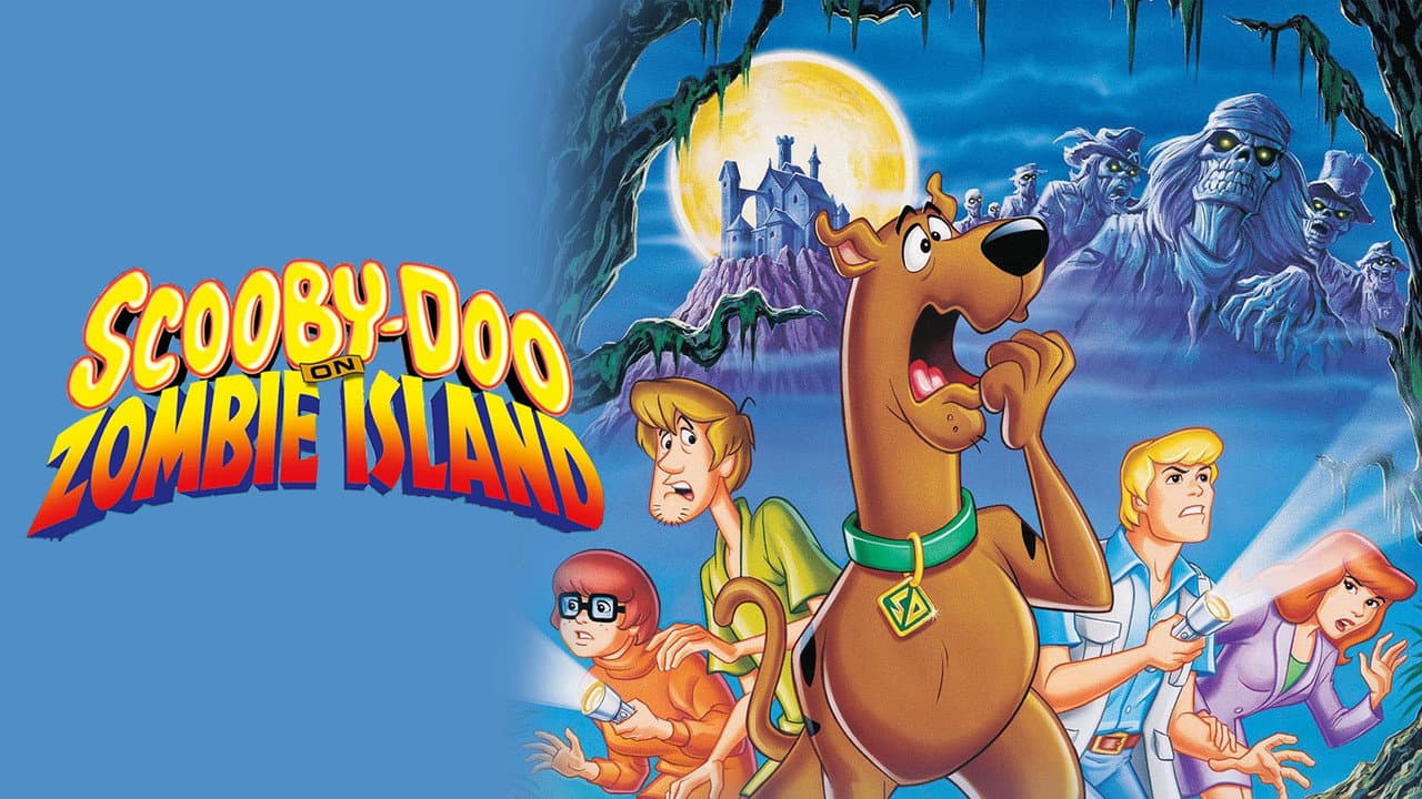 Scooby-Doo on Zombie Island — backdrops with title 3