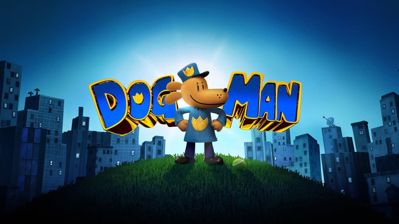 Dog Man — backdrops with title 3