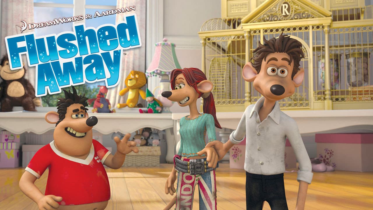 Flushed Away — backdrops with title 5