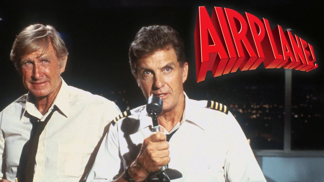 Airplane! — backdrops with title 6