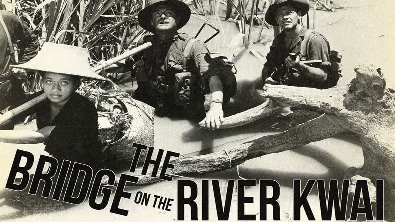 The Bridge on the River Kwai — backdrops with title 2