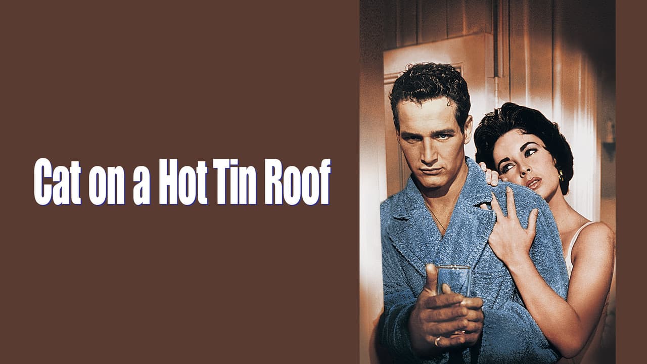 Cat on a Hot Tin Roof — backdrops with title 1