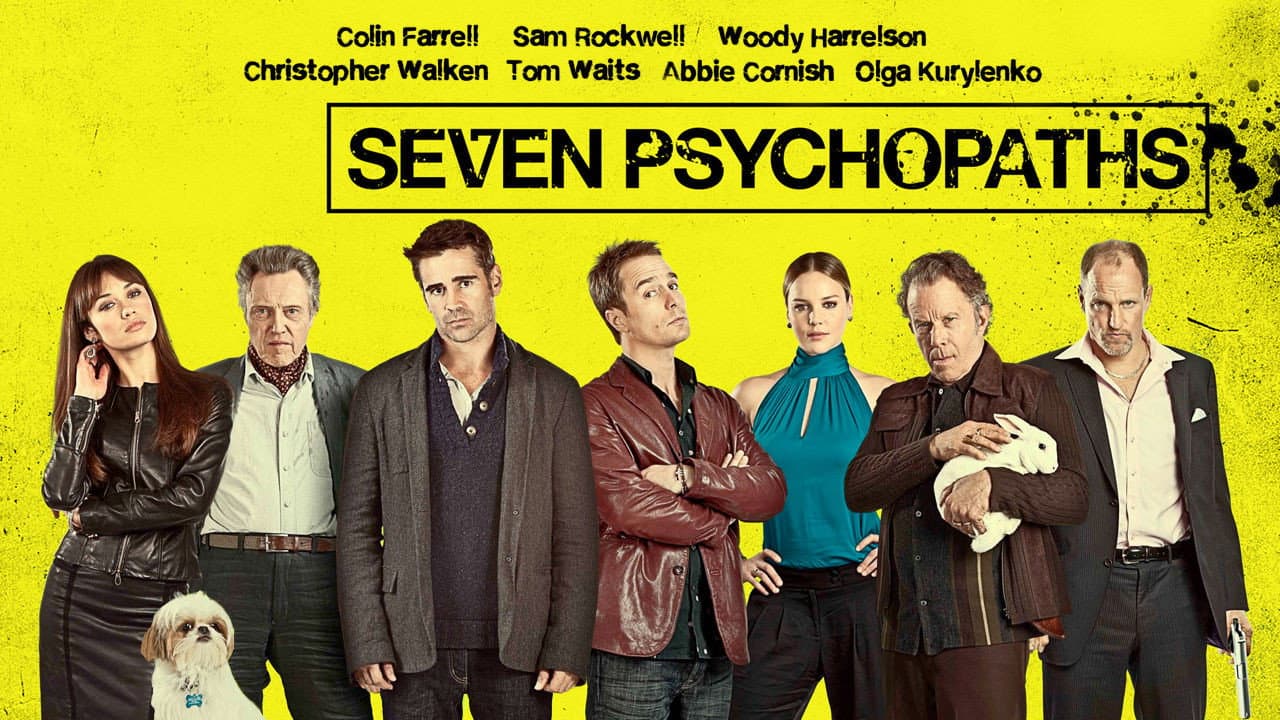 Seven Psychopaths — backdrops with title 5