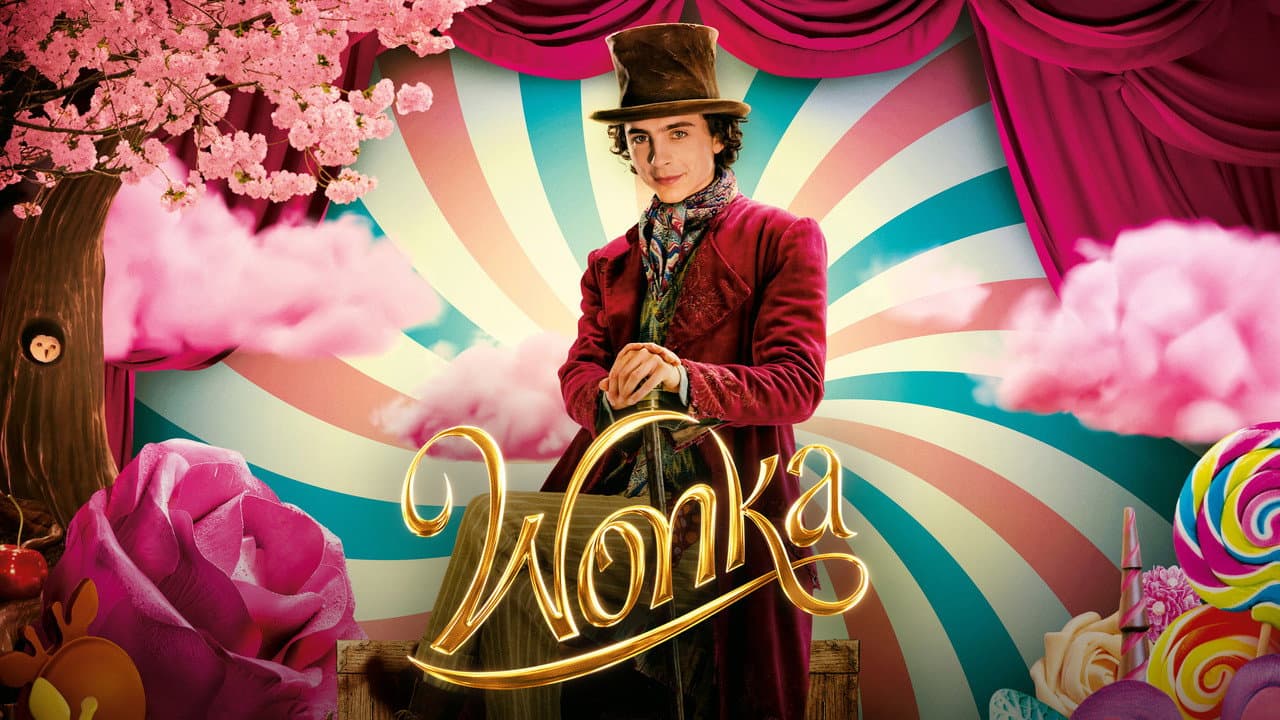 Wonka — backdrops with title 3