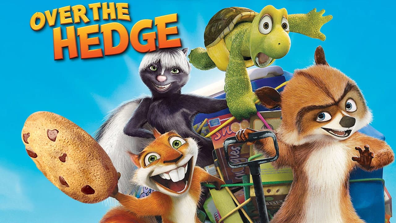 Over the Hedge — backdrops with title 7