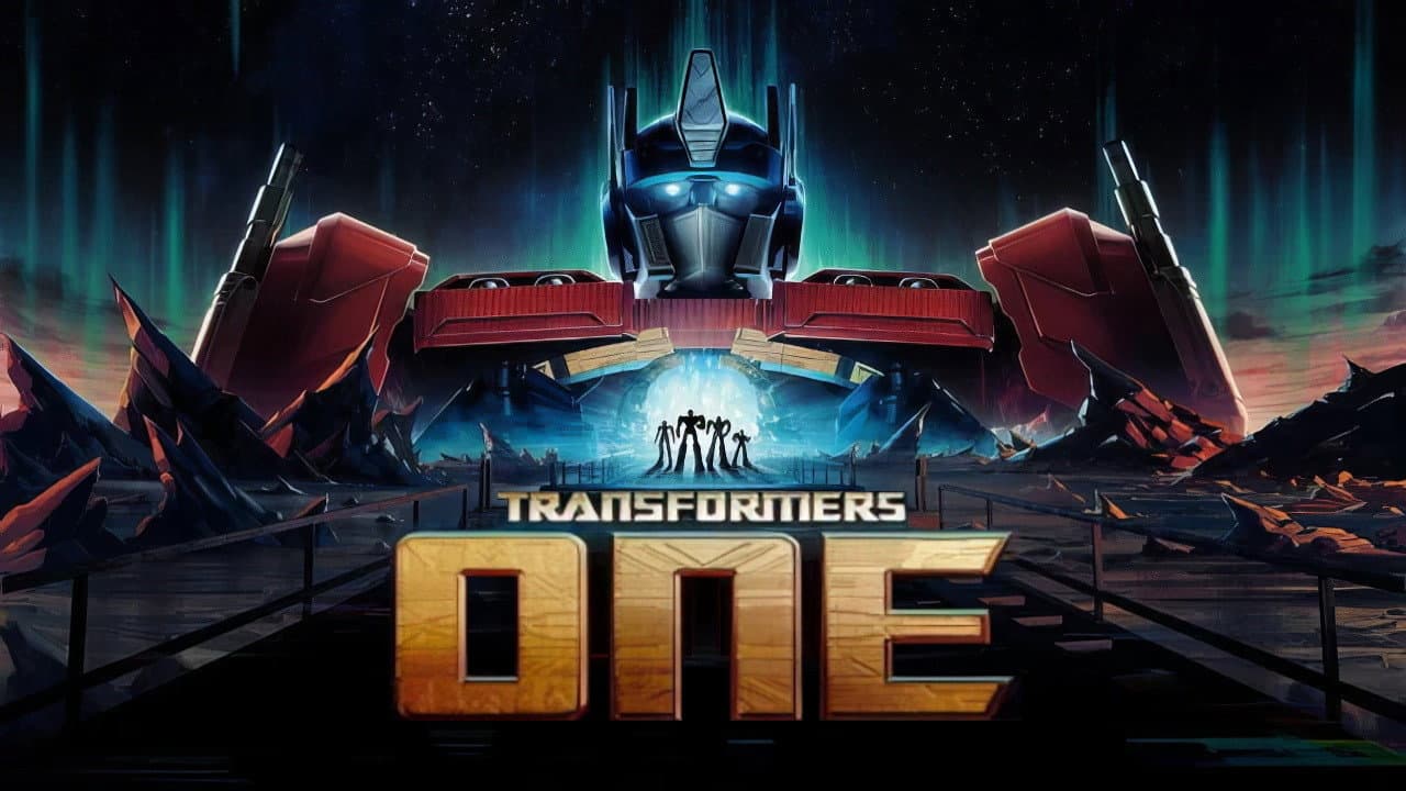 Transformers One — backdrops with title 4