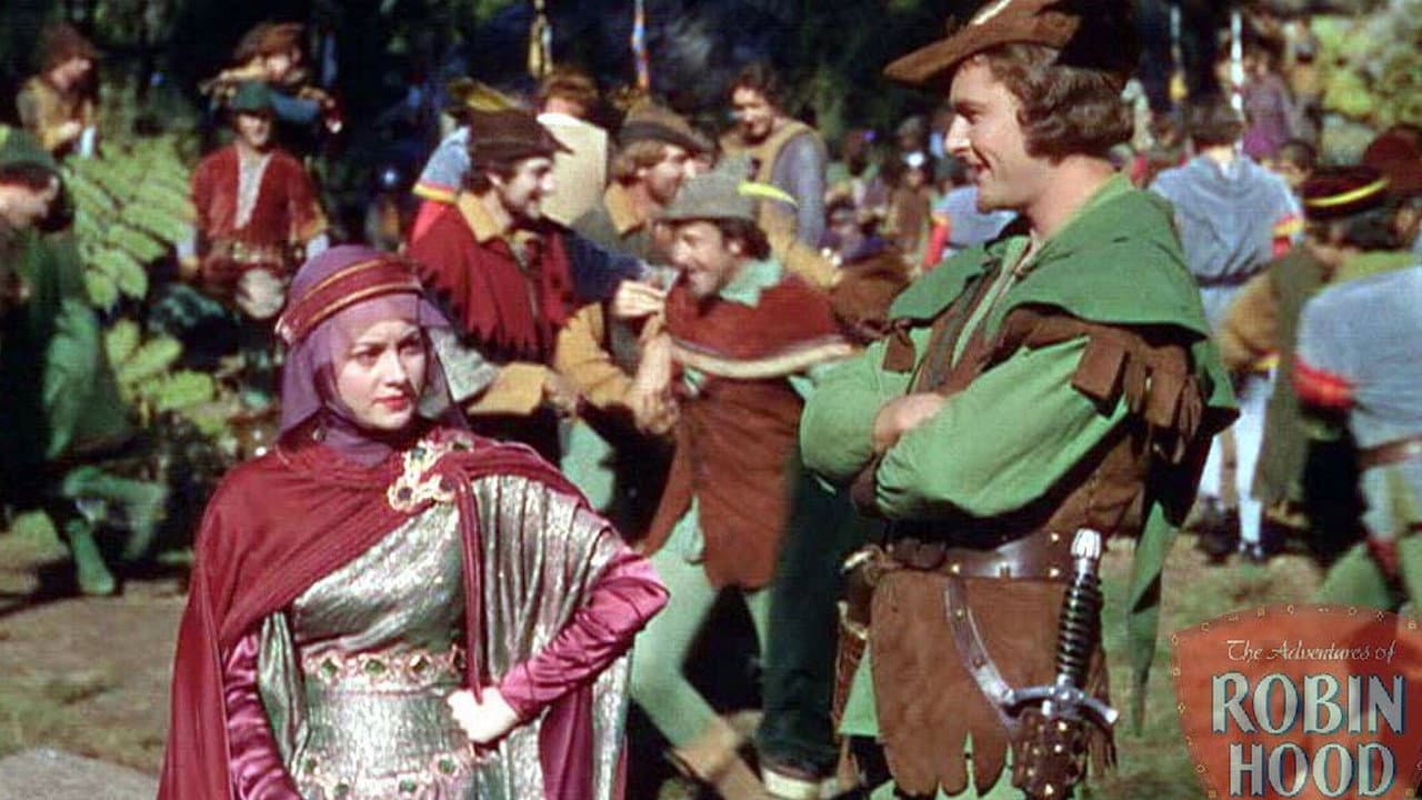 The Adventures of Robin Hood — backdrops with title 2
