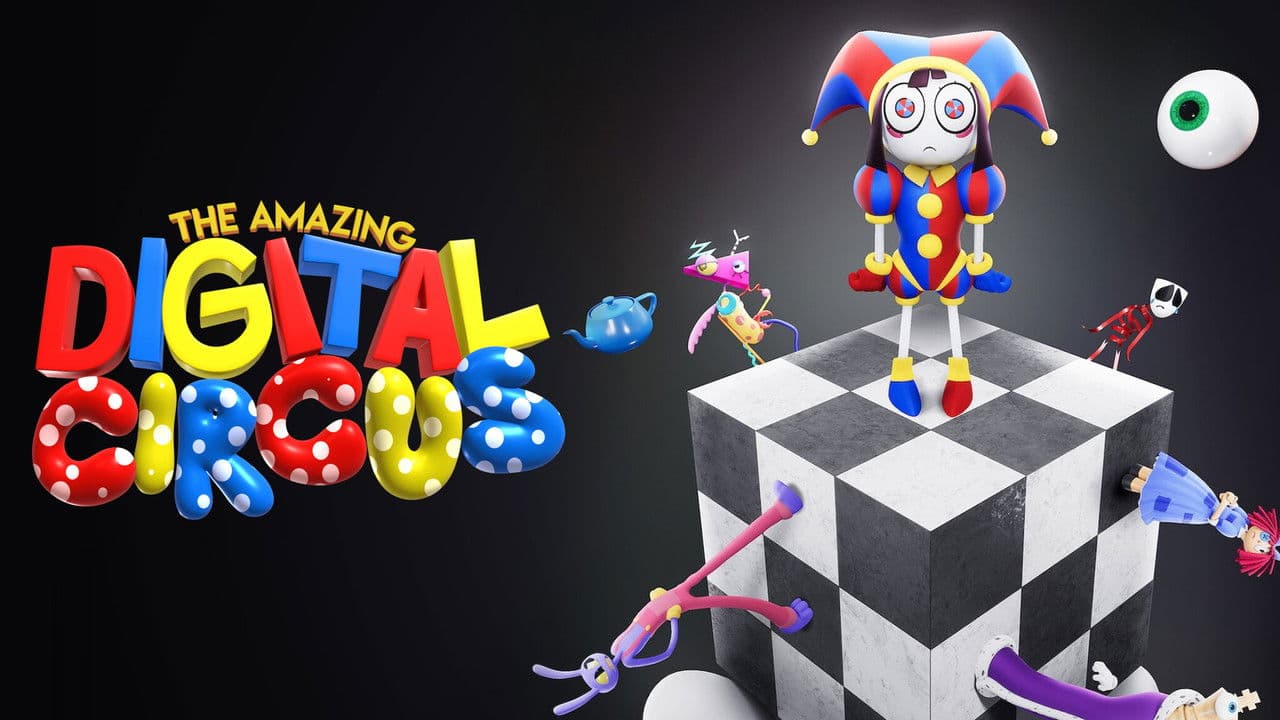 The Amazing Digital Circus — backdrops with title 1