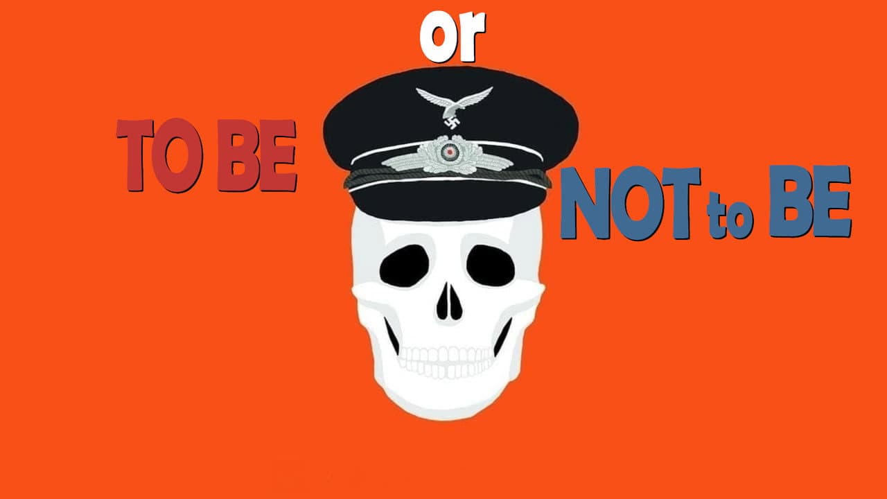To Be or Not to Be — backdrops with title 1