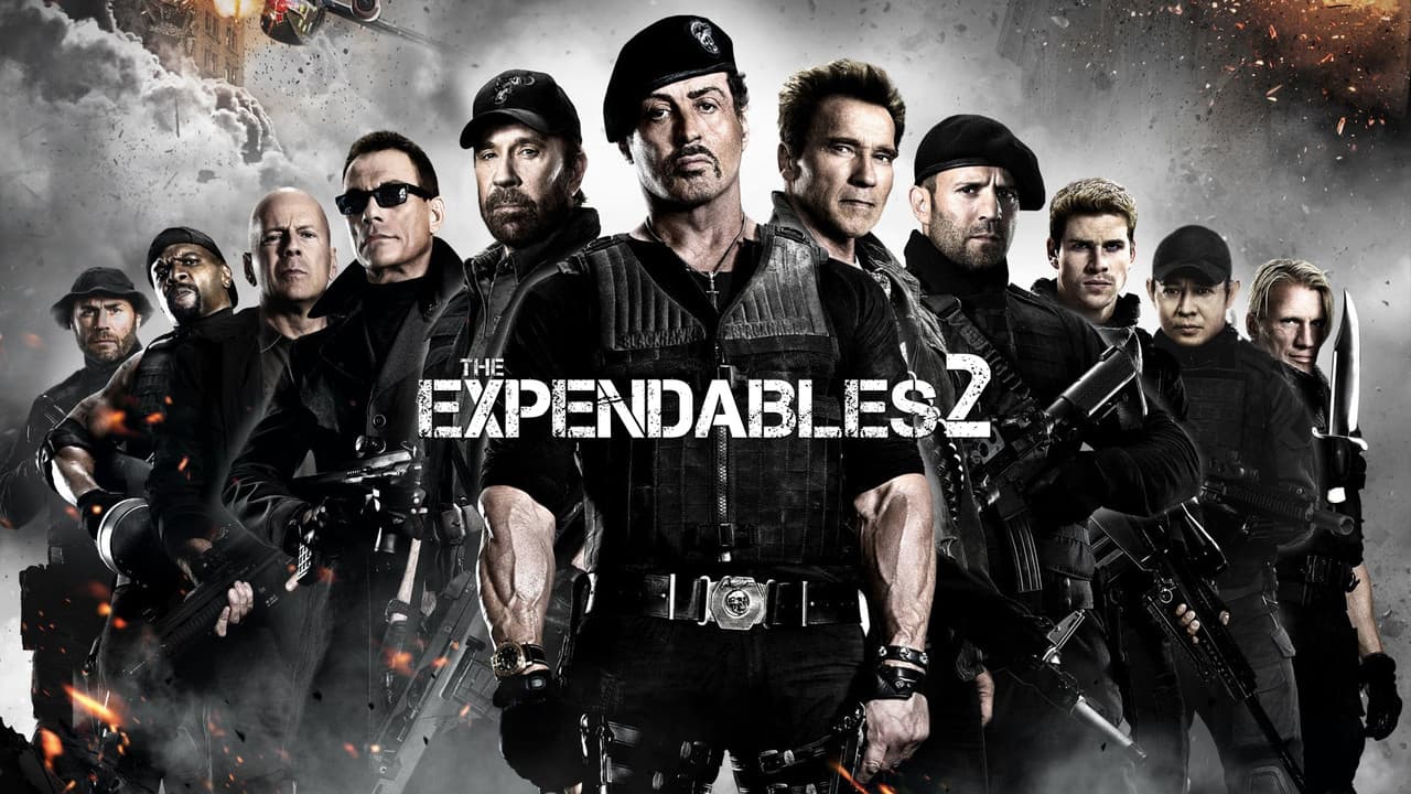 The Expendables 2 — backdrops with title 3