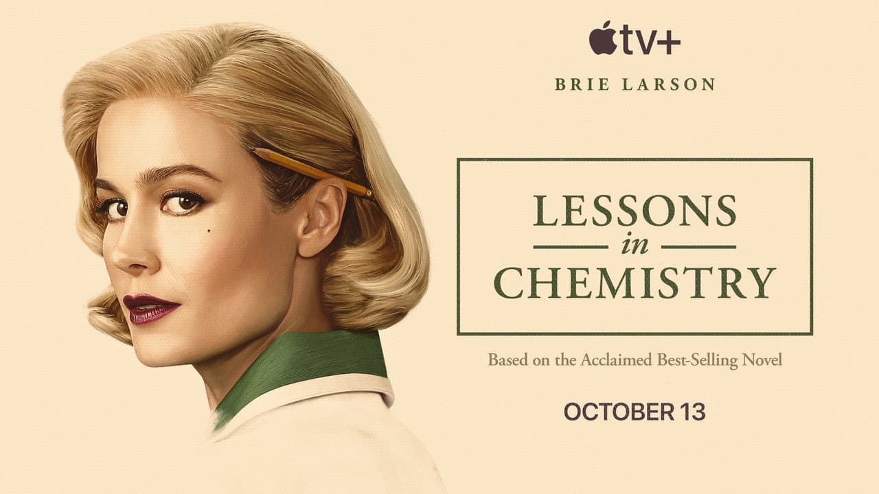 Lessons in Chemistry — backdrops with title 2