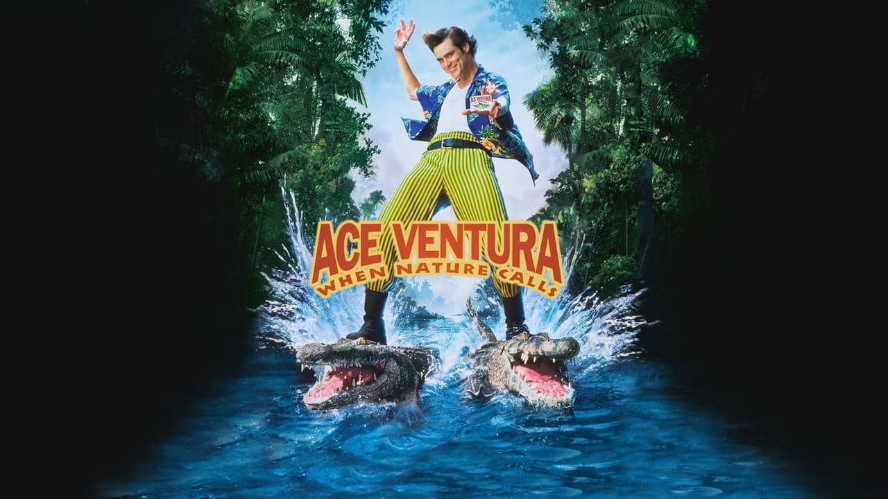Ace Ventura: When Nature Calls — backdrops with title 3