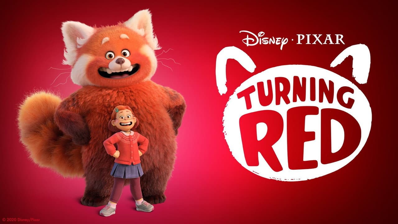 Turning Red — backdrops with title 4