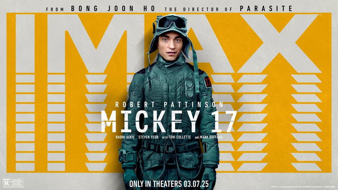 Mickey 17 — backdrops with title 6