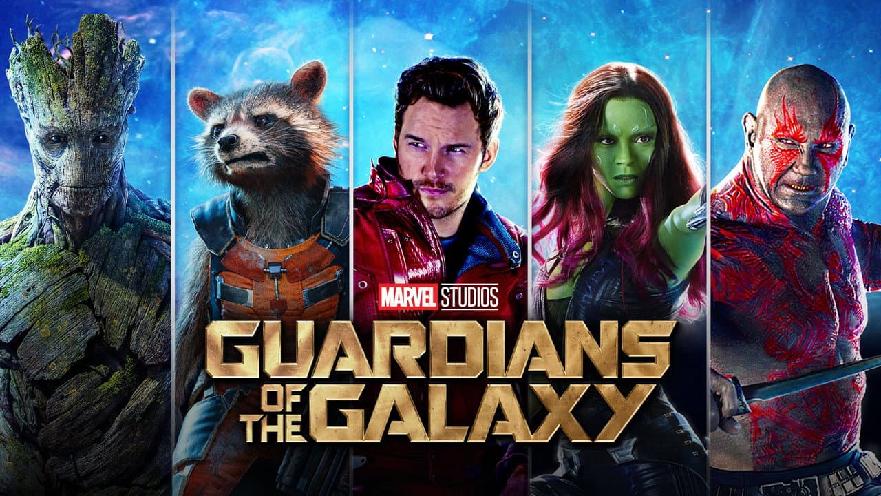 Guardians of the Galaxy — backdrops with title 6