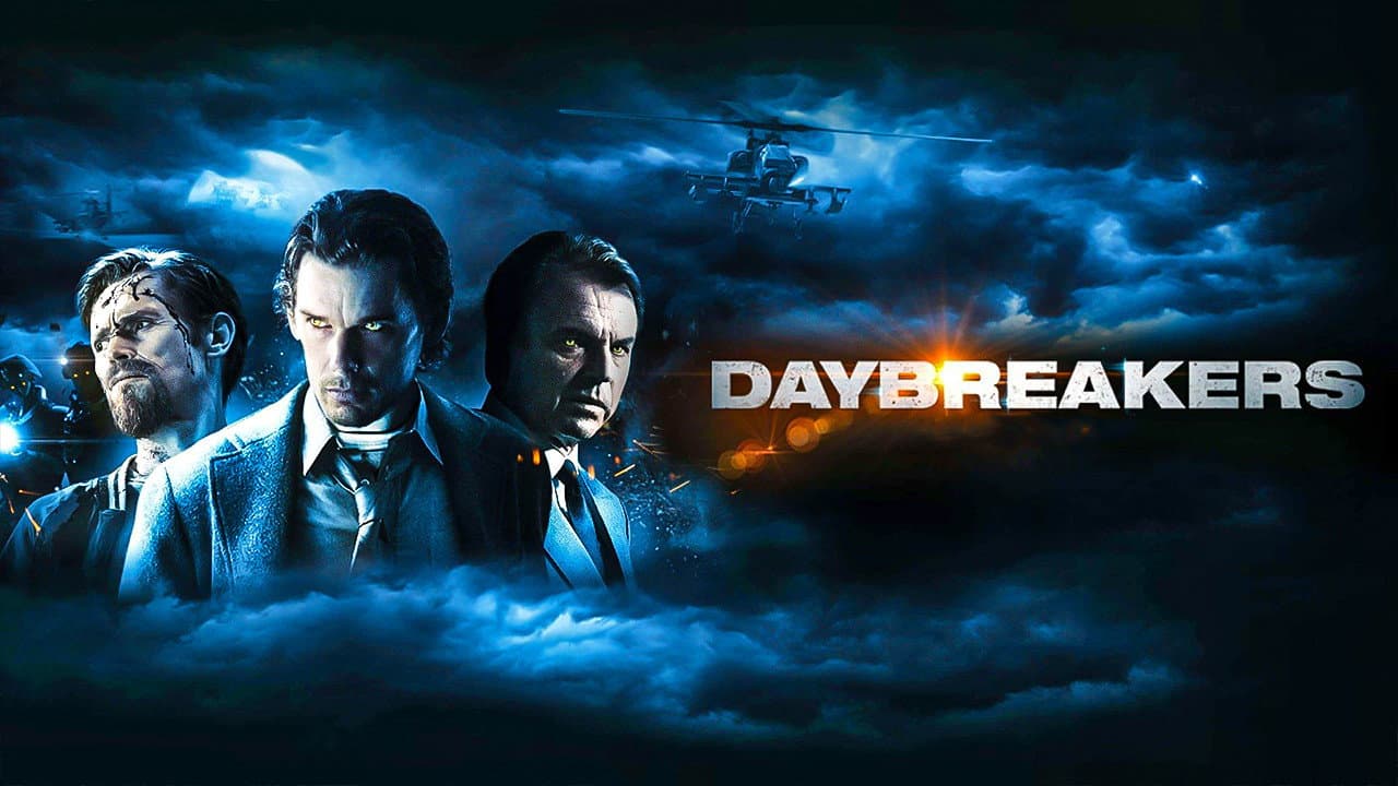 Daybreakers — backdrops with title 3