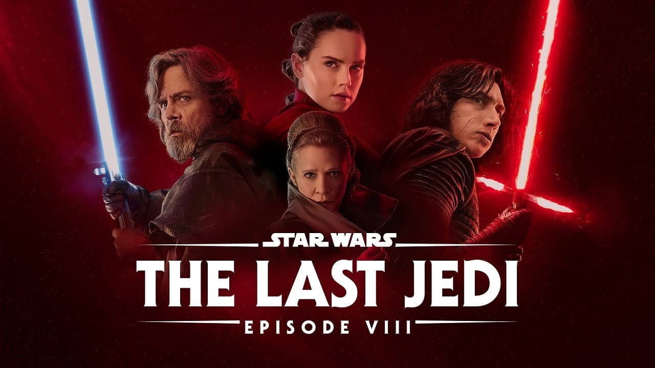 Star Wars: The Last Jedi — backdrops with title 7