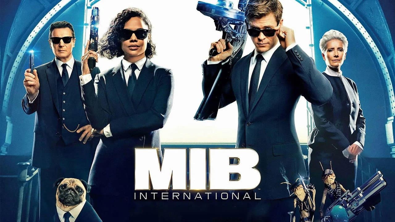 Men in Black: International — backdrops with title 1