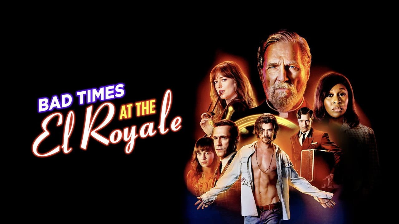 Bad Times at the El Royale — backdrops with title 1