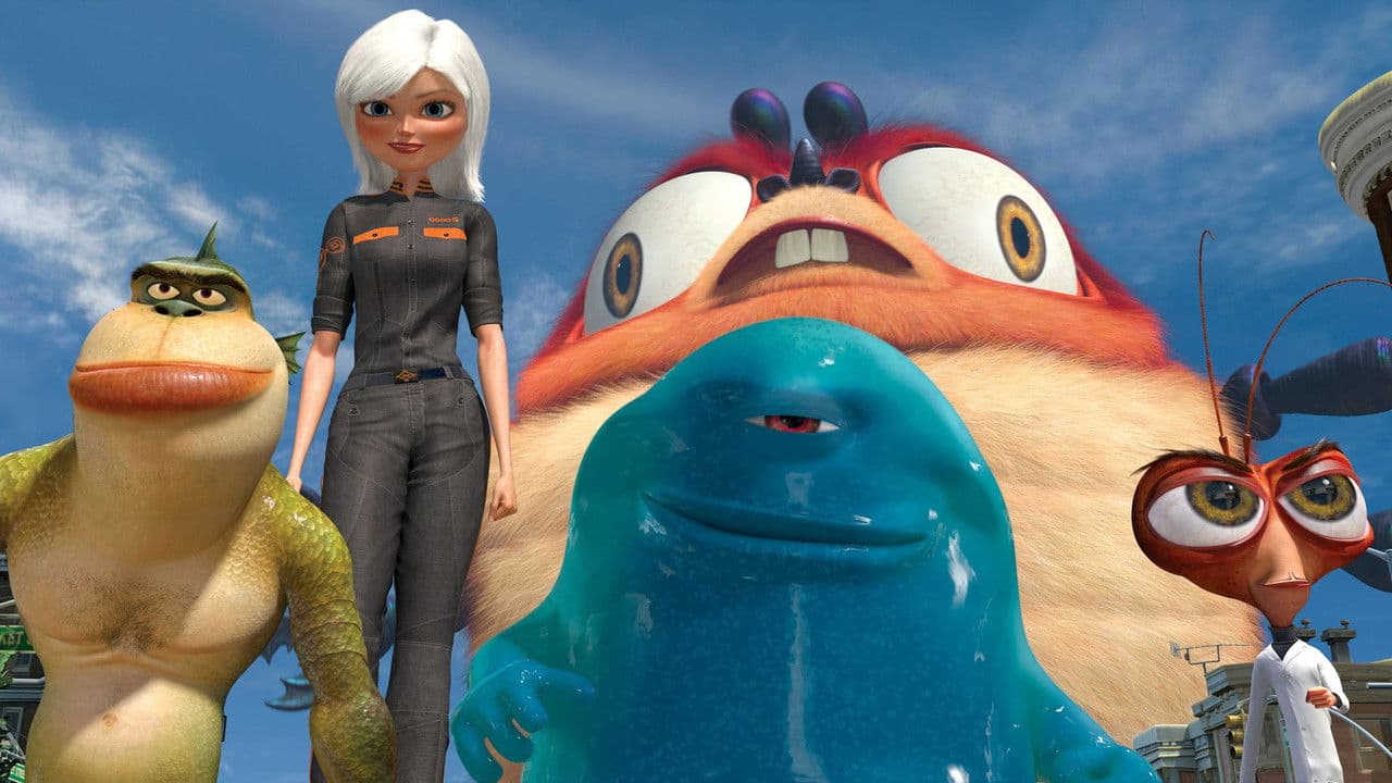 Monsters vs Aliens — backdrops 2
