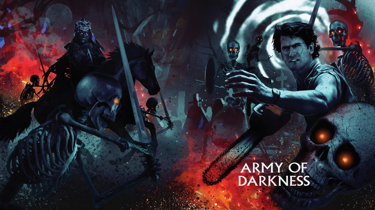 Army of Darkness — backdrops with title 7