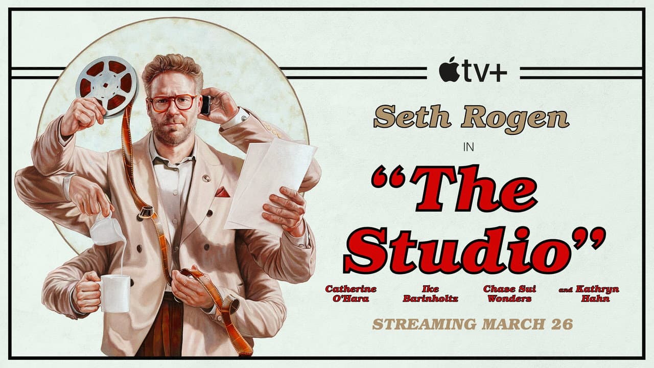 The Studio — backdrops with title 7